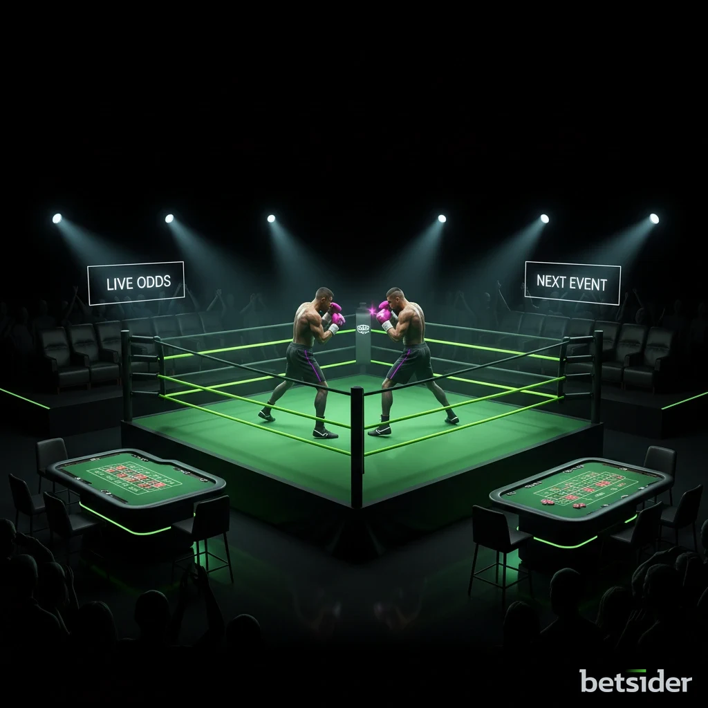 A live game show host at a colourful wheel-based table in the Betsider live casino