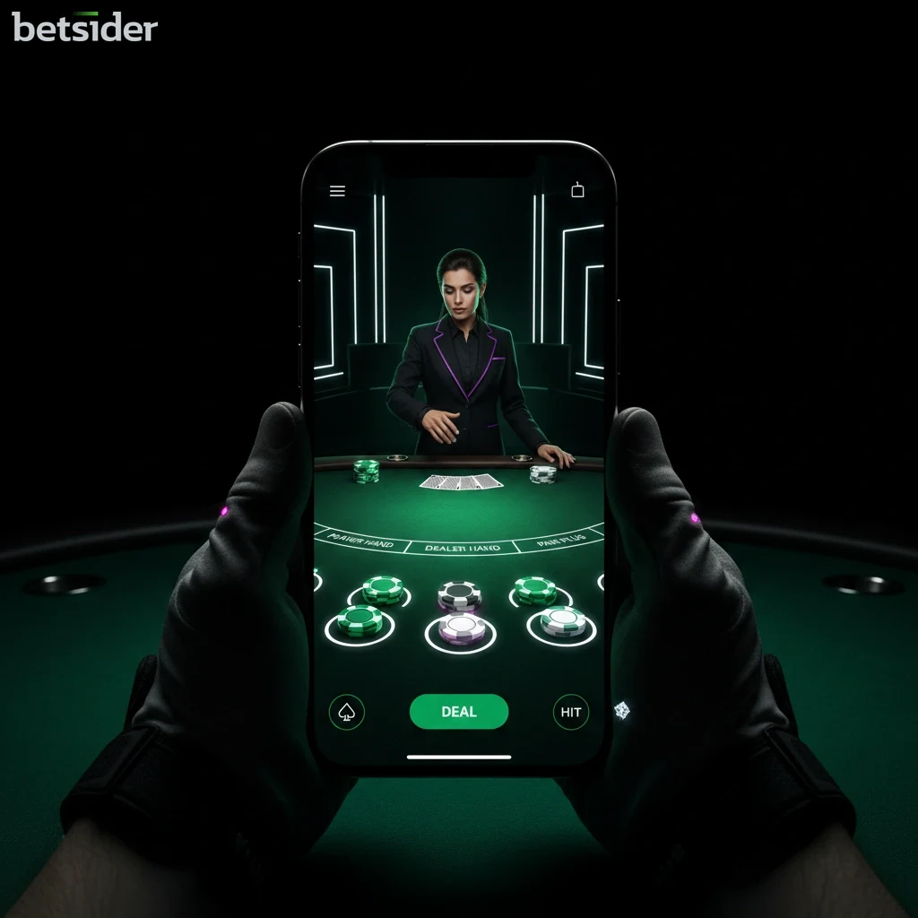 Live Blackjack on a Phone