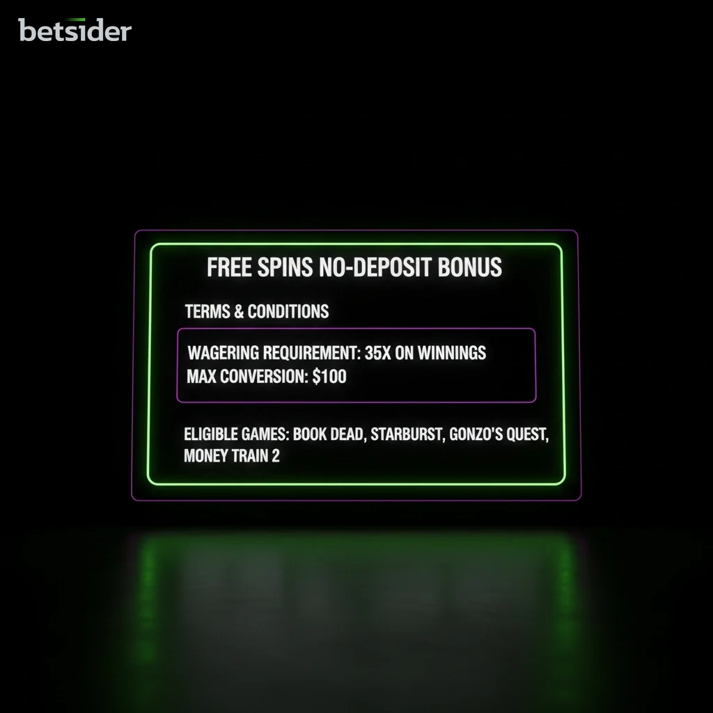 Wagering Terms on a Free Spin Offer